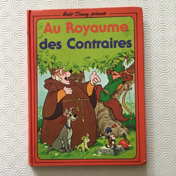 [4/35$] Disney Book Au Royaume des Contraires 1976 - Picture 1 of 9